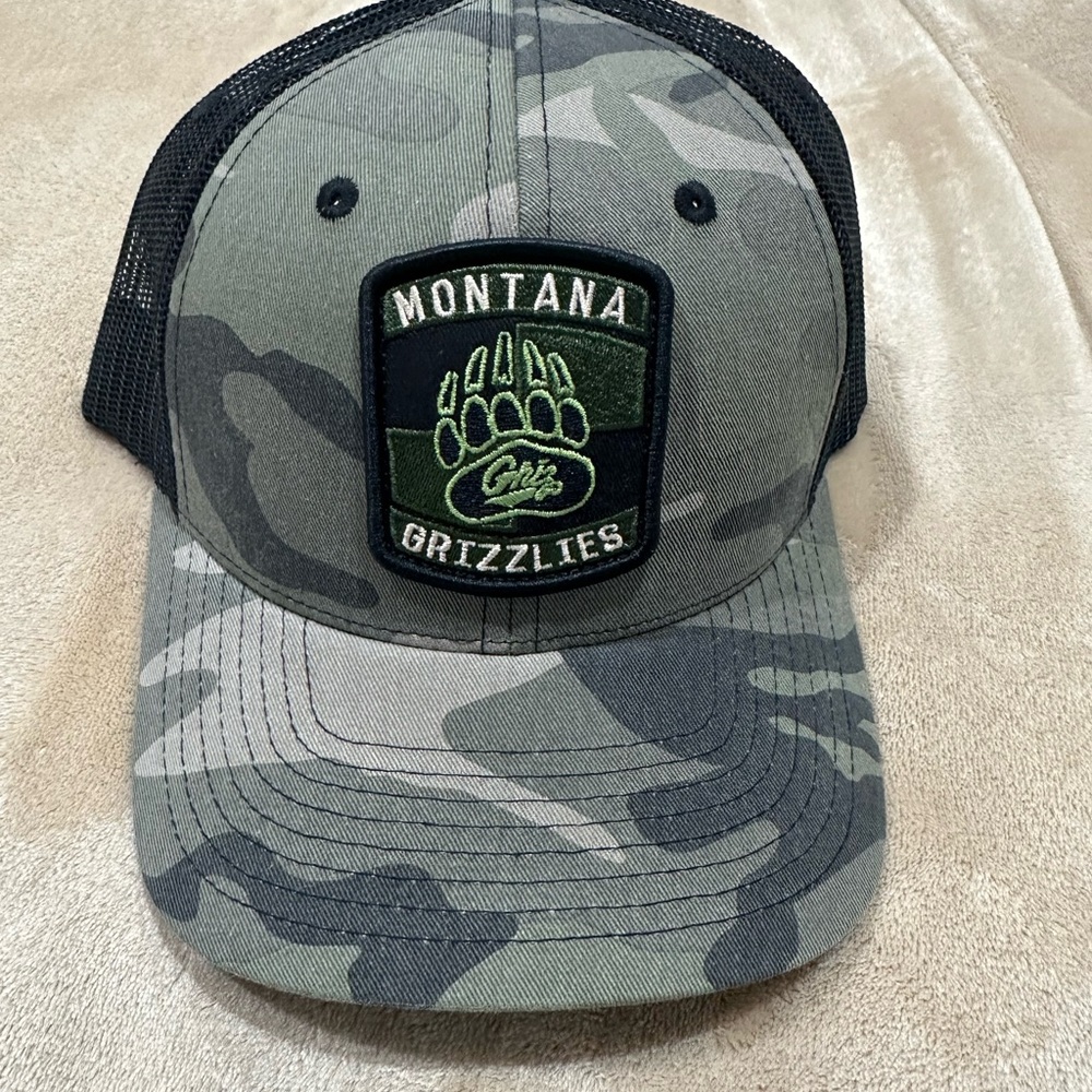 Montana Grizzlies Camo Trucker Hat